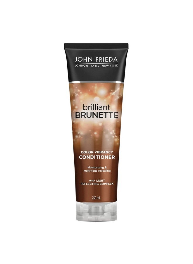 John Frieda Brilliant Brunette Multitone Revealing Moisturizing Conditioner 8.45 Oz (Pack Of 3) - Image 1