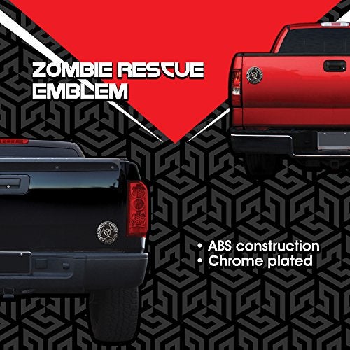 Pilot Automotive Pilot IP-3143 Zombie Response Team Emblem - Chrome/Black, 1 Pack - Image 4