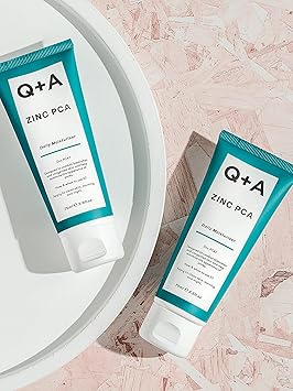 Q+A QA Zinc PCA Daily Moisturiser Hydration and Oil Control with Zinc PCA Ginseng for Tackling Oily BlemishProne and Combination Skin Ensures Essential Moisture Without Clogging Pores 75ml - Image 5