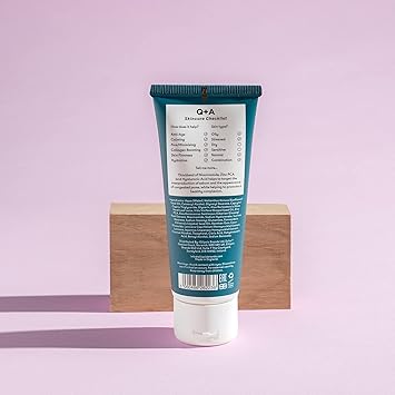 Q+A QA Zinc PCA Daily Moisturiser Hydration and Oil Control with Zinc PCA Ginseng for Tackling Oily BlemishProne and Combination Skin Ensures Essential Moisture Without Clogging Pores 75ml - Image 4