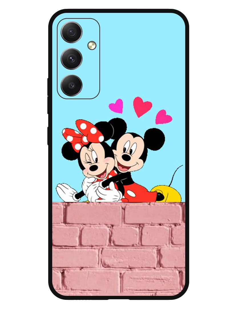 Theodor Protective Case Anti Scratch Shock Proof Bumper Cover For Samsung Galaxy A24 4G Mickey - Image 1