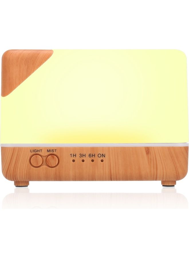 إسكدنيا جهاز ترطيب هواء ذكي لاسلكي مزود بمصباح LED ليلي سعة 700 مل يعمل بتقنية الواي فاي متعدد الألوان 16.5x16.5x14.8سم - Image 4