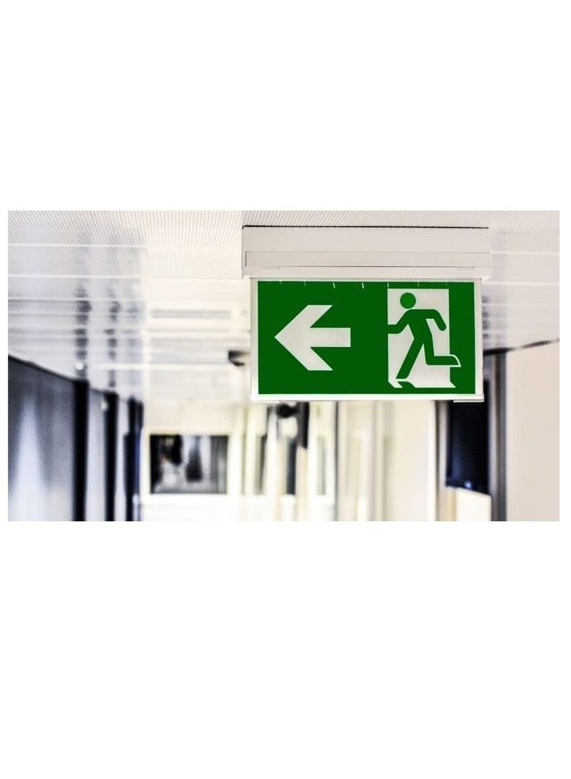 RACO ESP Duceri Wall Celing Mounted Emergency Exit Sign Board 2W LED Exit Left - Image 3