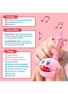 Otamatone Special Edition Nintendo Kirby Otamatone Melody - Fun Japanese Electronic Musical Kids Toy Synthesizer Instrument by Maywa Denki [Includes Keychain Attachment and English Instructions]  - Image 5