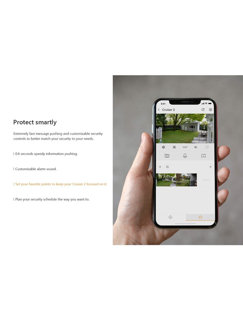 IMOU - Imou Cruiser-2 5MP IP Camera, Two Way Talk, AI Human Detection, IP66, Smart Full Color Night Vision, Outdoor wifi Security Camera - Image 1