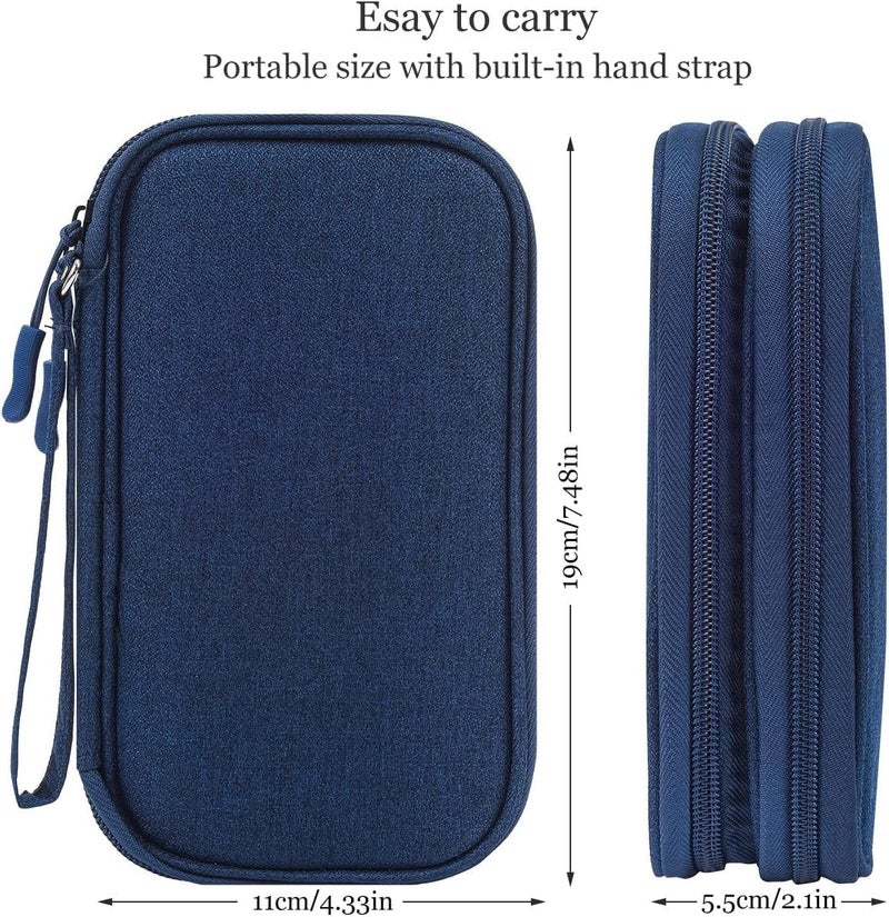 CAOODKDK Electronic Organizer Travel Cable Accessories Bag 10'' (L) x 6" (W) x 3" (H) - Image 3