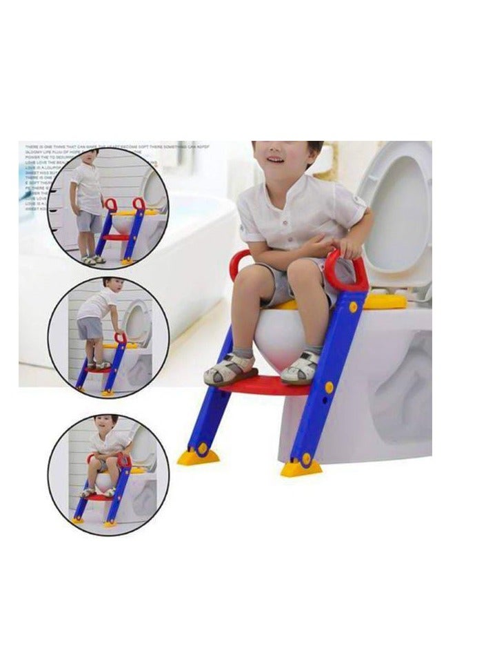 Adjustable bathroom ladder for potty training - Image 1