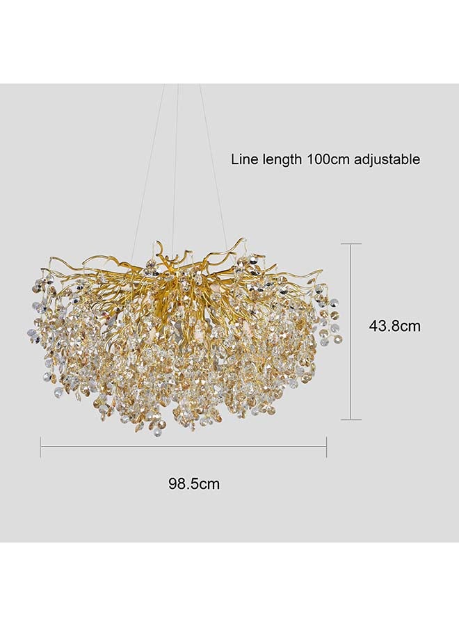 Hummer Modern Modern Transparent Gold Honey E14*15L Qatar 100  - Image 3