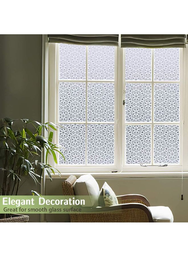 NIBEMINENT Window Sticker White 45x200cm - Image 2