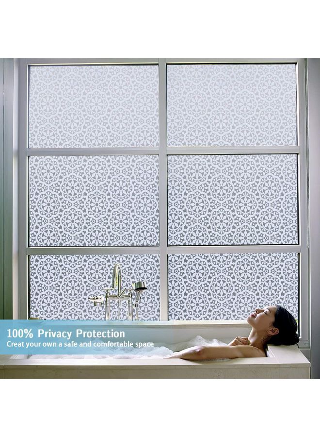 NIBEMINENT Window Sticker White 45x200cm - Image 3