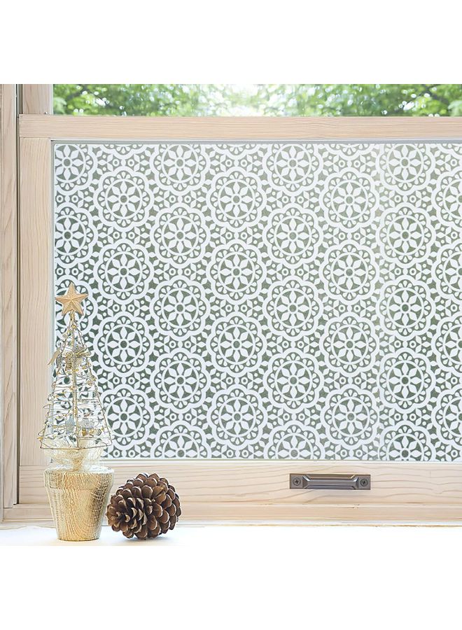 NIBEMINENT Window Sticker White 45x200cm - Image 4