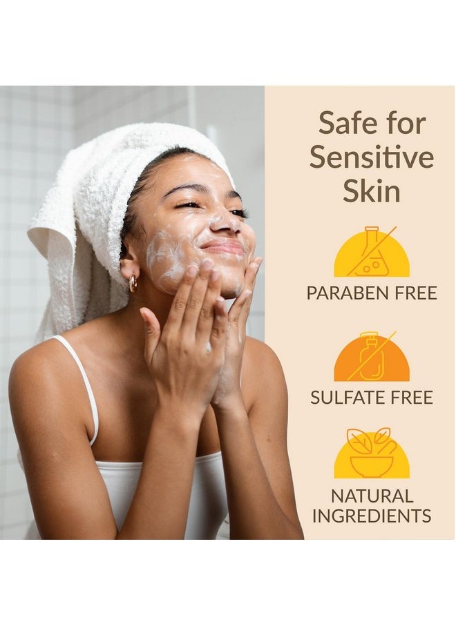 Turmeric And Kojic Acid Soap With Exfoliating Scrubber Elastic Grip Teardrop Shape Gentle Cleanser Soap Bar From Natural Ingredients Clear Dark Spots And Acne For Radiant Even Skin 3Pack