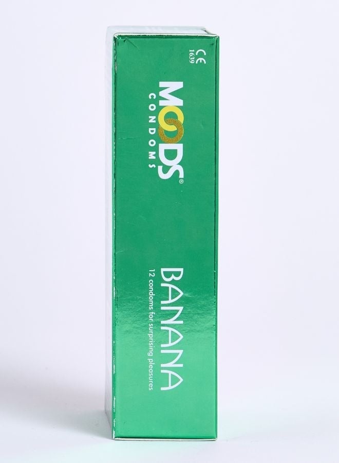 Moods Banana Condoms 12 Pcs - Image 3