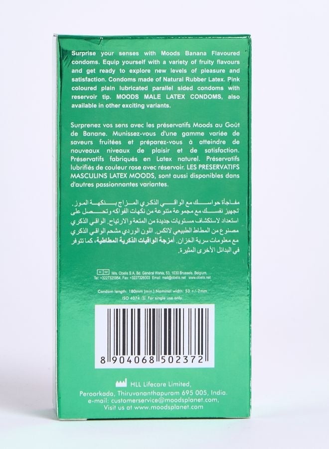 Moods Banana Condoms 12 Pcs - Image 4