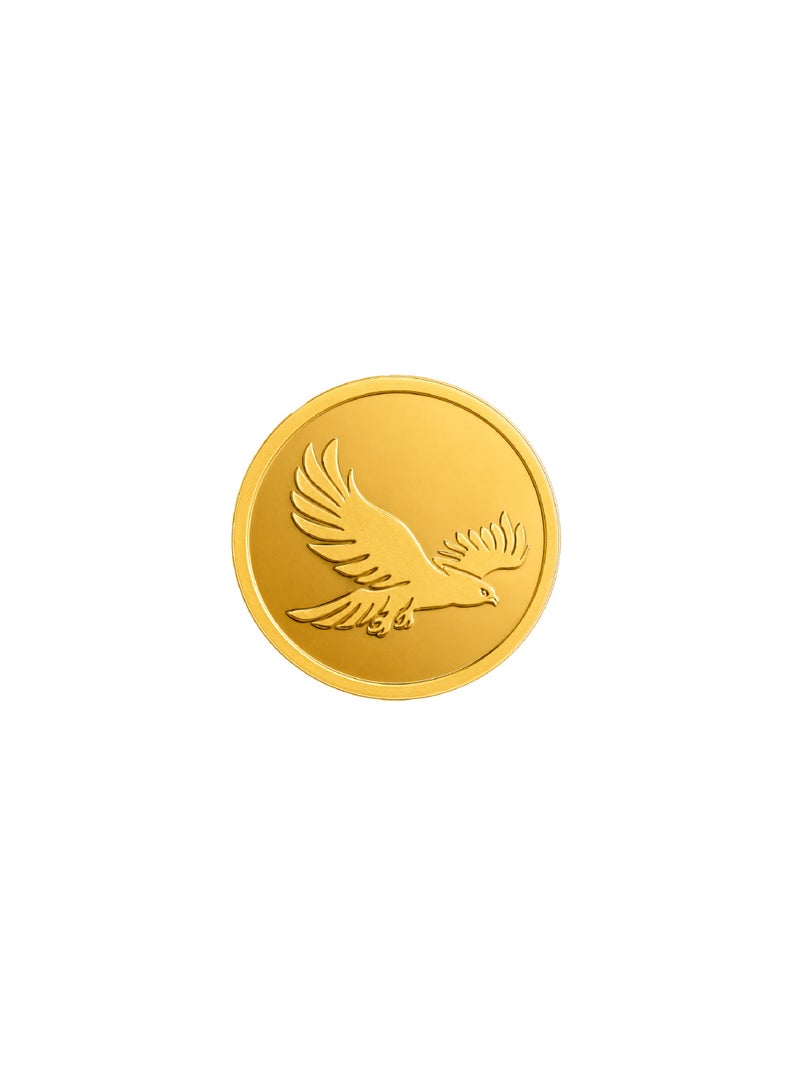 أوريز سك عملة أوريز لسك العملات الذهبية عيار 8 جرام عيار 24 بتصميم النسر - Image 3