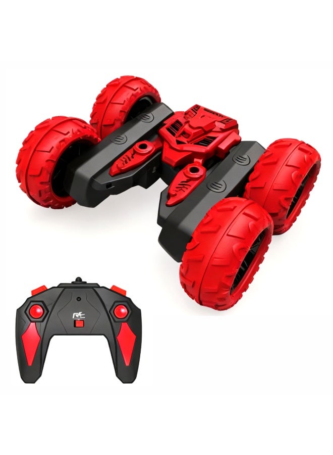 Chanak Stunt Big Crab 360° Rotating Rc Car Double-Sided 4Wd Remote Control Rechargeable Car With Spinning & Flipping Action, includes Controller (Color as per Availability) - Image 1