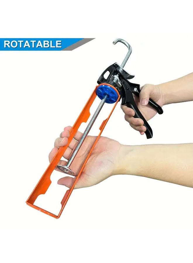 مسدس سيليكون محترف مجموعة 1 قطعة 5 في 1 أداة تشطيب السد المعدنية والبلاستيكية - Image 3