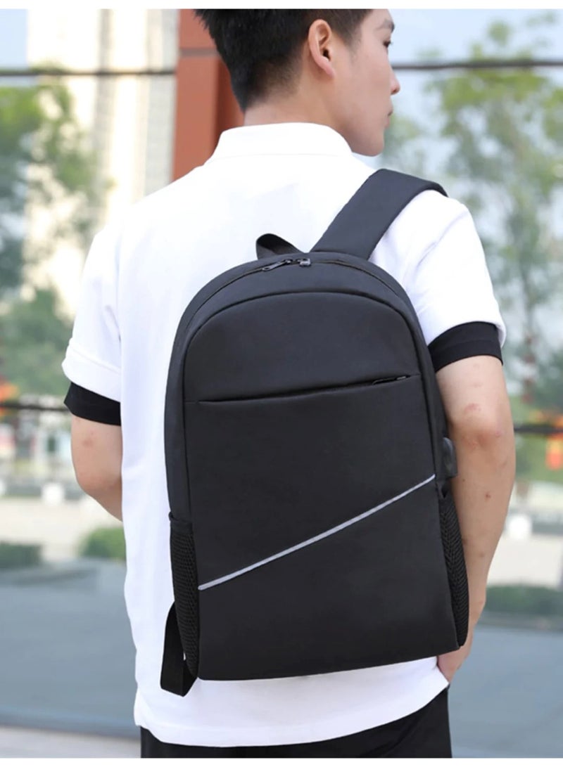 Energy Case 3 Pcs Laptop Bag17 inches, Backpack, Handbag, Messenger Bag, Shoulder Bag,Travel Bag, Water Resistant, For Men, Women, Student, Girls, Boys, School, Hiking, SET OF 3 (Black) - Image 4