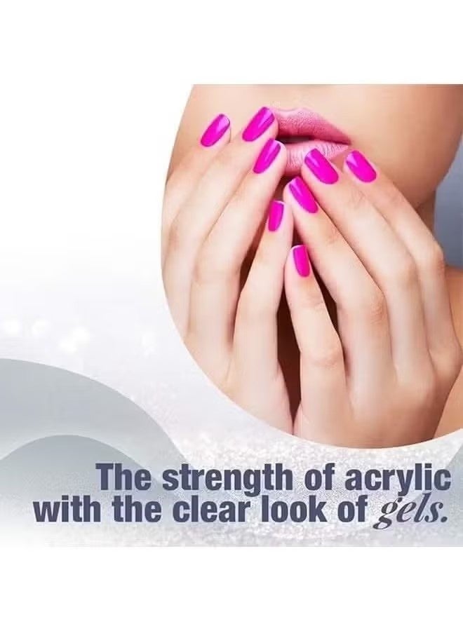 IBD LED/UV Gels Builder Gel Clear, 2 oz, Nail Model Glue Extension Glue Nail Polish Glue Phototherapy Reinforcement Nail Glue Clear Gel Sticky Drill - Image 5