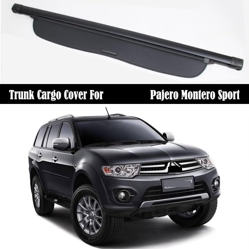 DEMULAX Car Trunk Cargo Cover for Mitsubishi Pajero Montero Sport - Image 4