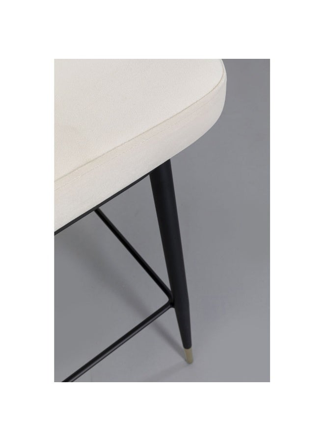 KARE Bar Chair Hojas, Beige, High 98.5 CM  - Image 2