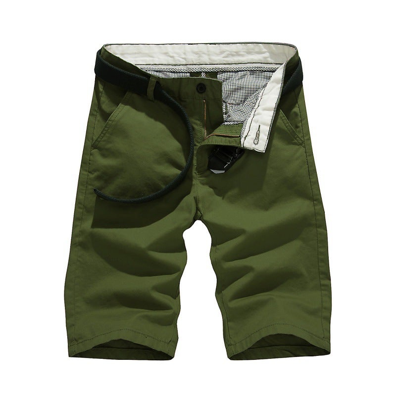 Summer Mens Cargo Bermuda Shorts Army Style navy blue  - Image 1