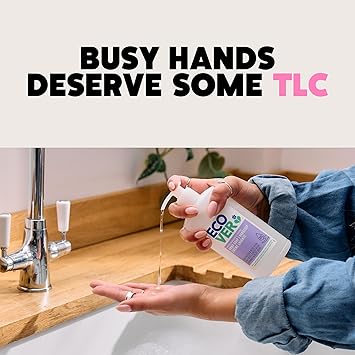 Ecover Hand Wash Hand Soap Gentle Hand Cleansing Fresh Lavender Aloe Scent Pack of 1 1 x 250ml - Image 4