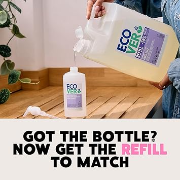 Ecover Hand Wash Hand Soap Gentle Hand Cleansing Fresh Lavender Aloe Scent Pack of 1 1 x 250ml - Image 5