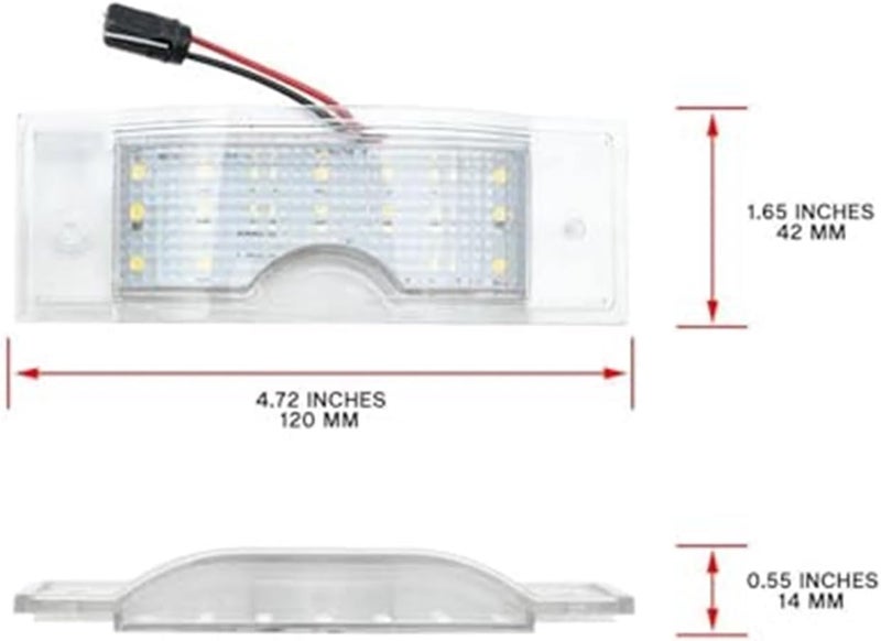 Wivplex License Plate Light for Trafic II & III - Image 3