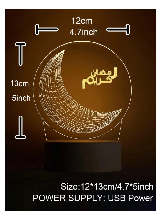 LED desk night lamp for home, bedroom, living room, Ramadan table decor - Image 4
