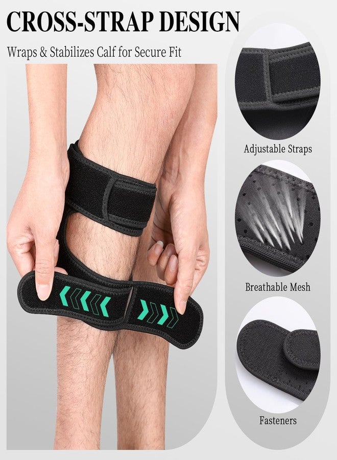 Oyakin Sciatica Pain Relief Devices Brace, Sciatic Nerve Knee Brace with Dual Adjustable Pressure Pads Targeted Compression, Sciatic Ease Calf Brace for Lower Back Pain Relief, Fits for Men and Women - Image 4