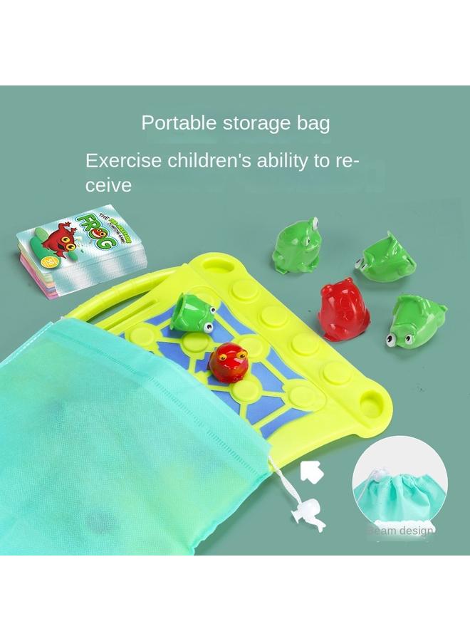 Bluejw Children's Early Education Frog Checkers Card Logical Thinking Parent-child Interactive Educational Games Chess Board Games Toys - Image 4