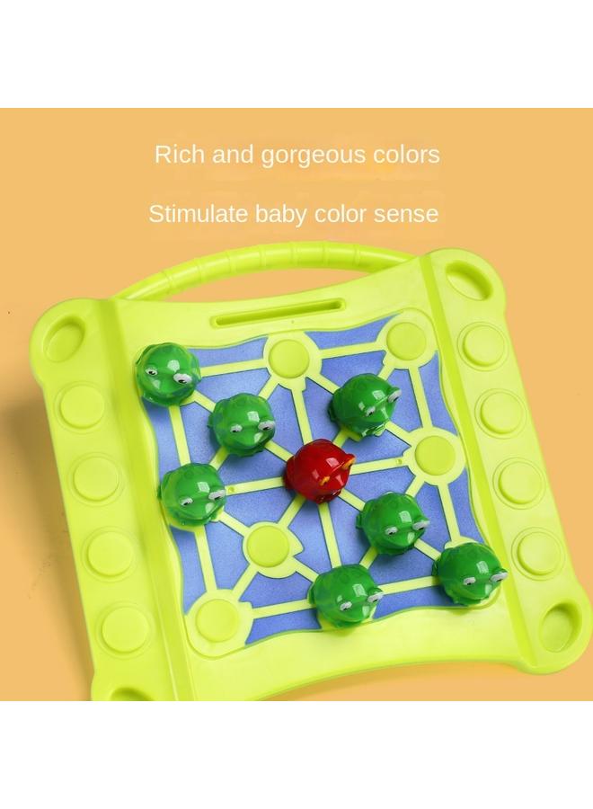 Bluejw Children's Early Education Frog Checkers Card Logical Thinking Parent-child Interactive Educational Games Chess Board Games Toys - Image 5
