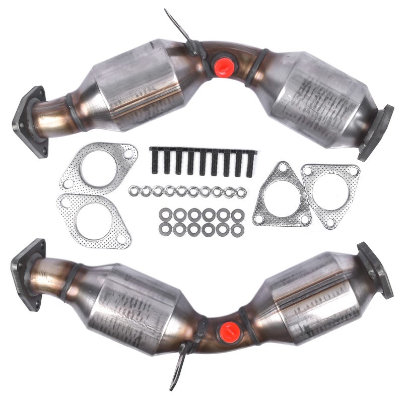 Woosphy Front Left Right Catalytic Converter Replacement for Nissan 350Z Base Coupe 2Door Infiniti FX35 G35 M35 20032008 16197 16198 43214 43215