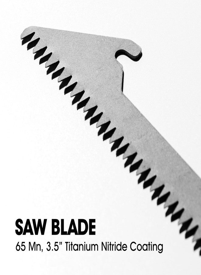 ترو شفرات بديلة TRUE - عبوة من 3 قطع | شفرات منشار ونقطة إسقاط متنوعة مقاس 3.5 بوصة للصيد والصيد البري والتخييم والحمل اليومي - Image 5