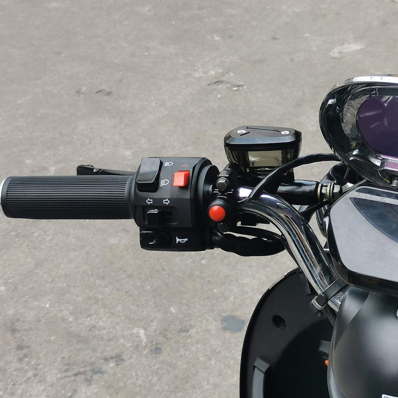 Feiteplus 7/8" 22mm ATV Motorcycle Handlebar Control Switches for Horn, Turn Signal, and Lights - Image 2