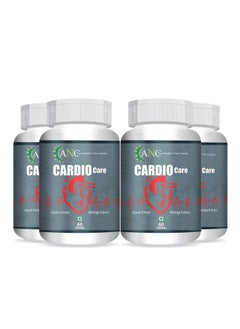ANC Cardio Care Arjuna Extract & Moringa Extract For Heart Health & Cholesterol Control 60 Tablets For Men & Women (Pack Of 4)  - Image 1