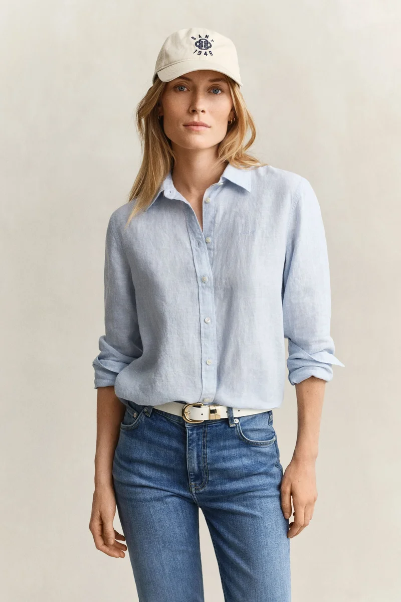 GANT Regular Fit Linen Shirt