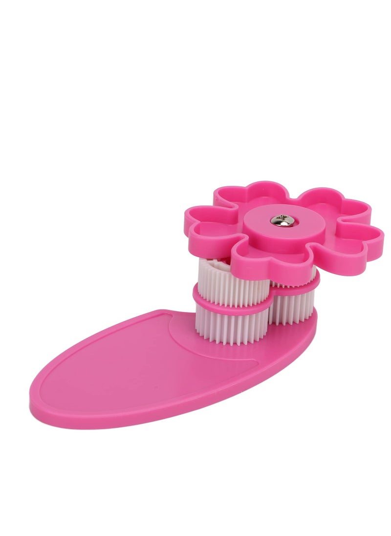 SYOSI 2 Pcs Paper Quilling Crimper Tool DIY Quilling Crafts Paper Reel Paper Crimper DIY Roller Quilted Tool for Making Folder Flower Origami Handcrafts for Kids Craft Household Rose Red  - Image 5