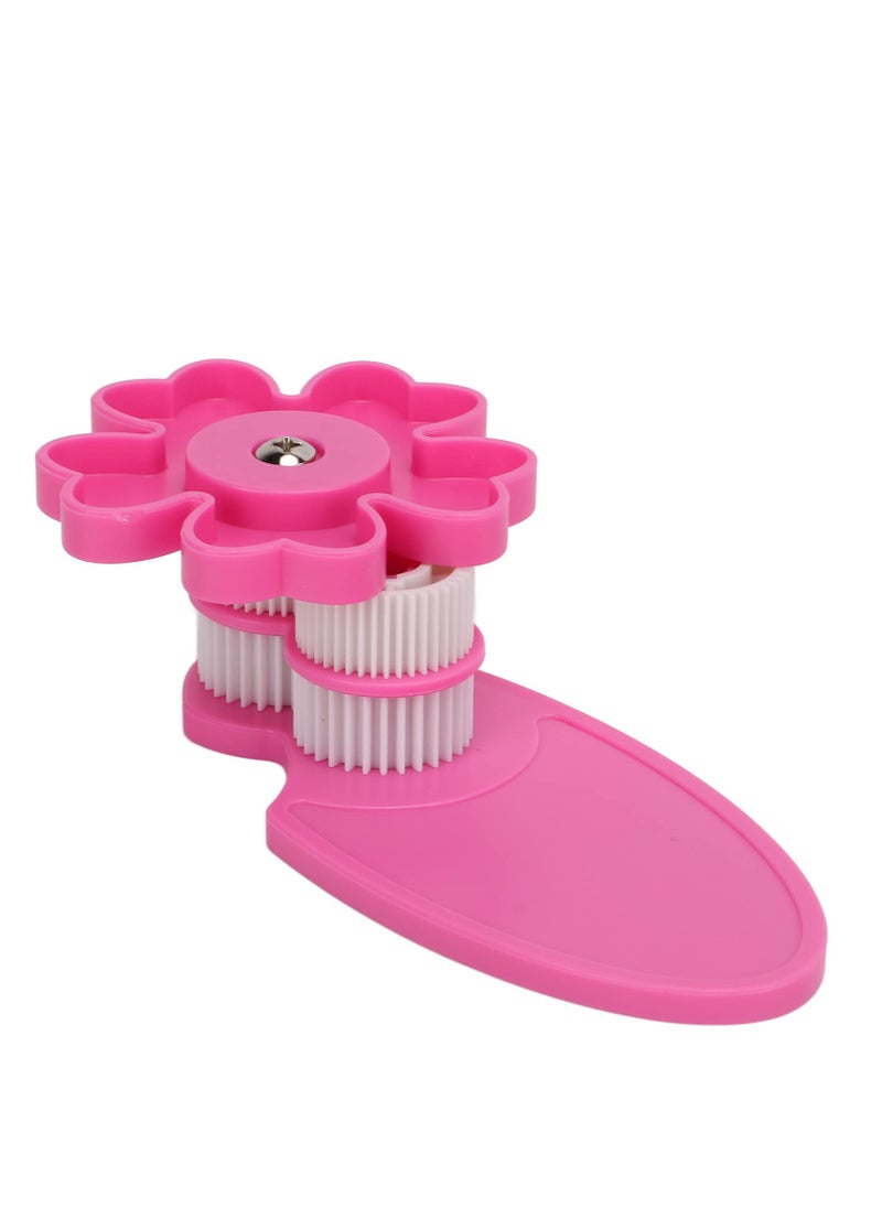 SYOSI 2 Pcs Paper Quilling Crimper Tool DIY Quilling Crafts Paper Reel Paper Crimper DIY Roller Quilted Tool for Making Folder Flower Origami Handcrafts for Kids Craft Household Rose Red  - Image 2