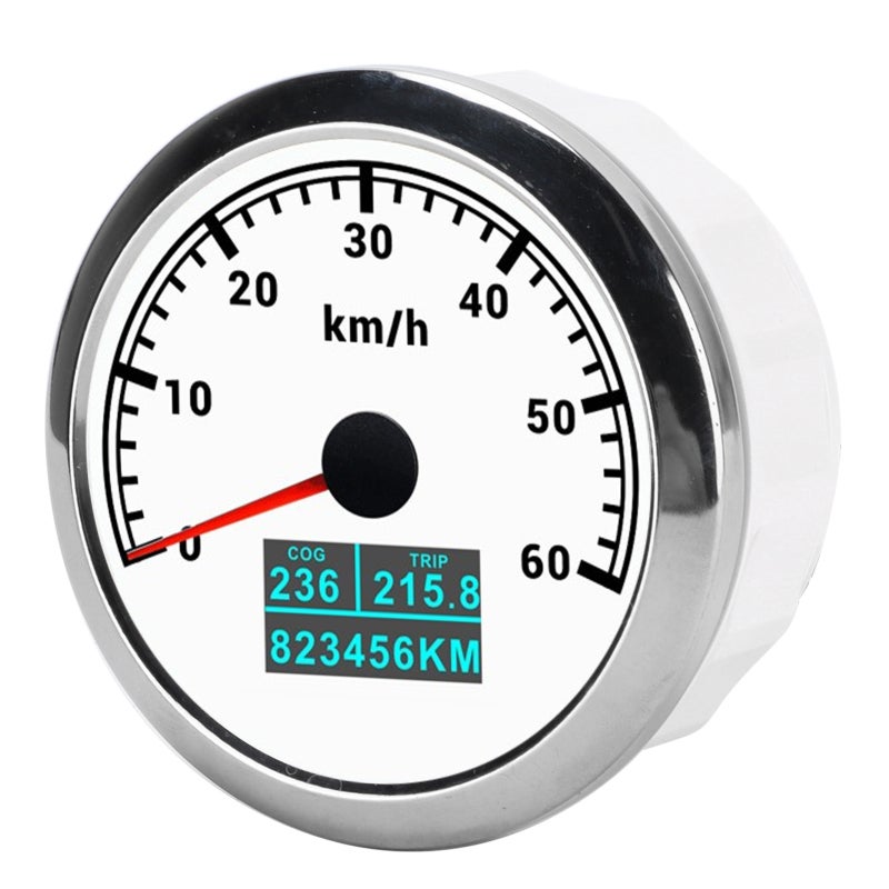 GPS Speedometer 85mm Universal - Digital Pointer Display - GPS Speed Gauge with Stepper Motor for Car Truck Boat - Image 3