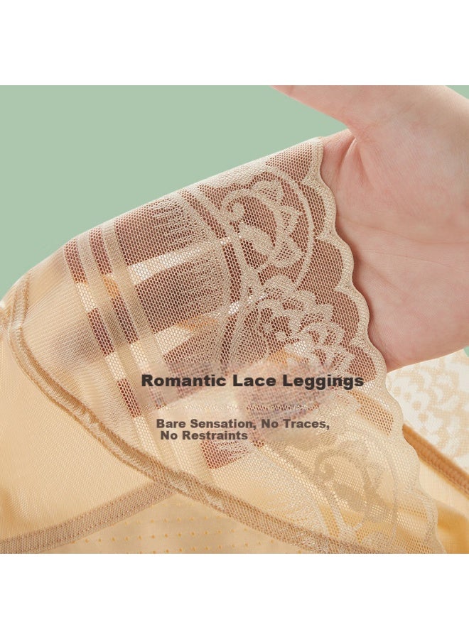 LANG SHA Langsha High-waisted Shaping Panties For Women Lace Strong Shaping Tummy Control Valentine's Day Waist Slimming Thin Belly Pants - Image 2