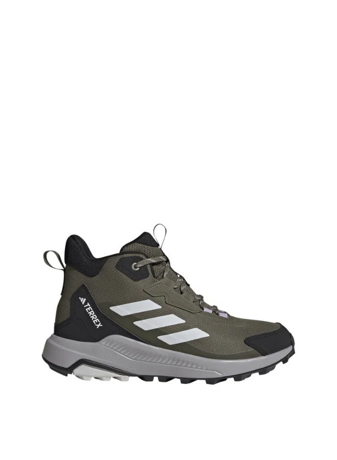 Adidas OLISTR/DSHGRY/NGTCAR Terrex Anylander Mid Hiking Shoes for Women | Best Price UAE