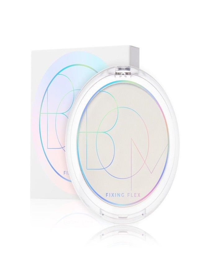 BOM Fixing Flex Powder Pact 7.5g Translucent Pressed Makeup Setting Powder Poreless, Fills Fine Lines - Image 1