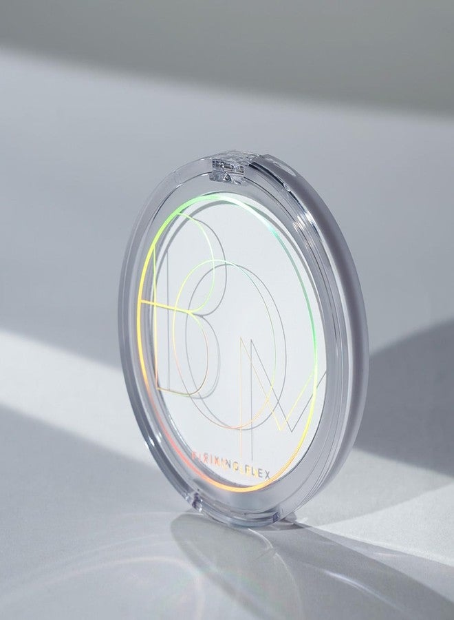 BOM Fixing Flex Powder Pact 7.5g Translucent Pressed Makeup Setting Powder Poreless, Fills Fine Lines - Image 2