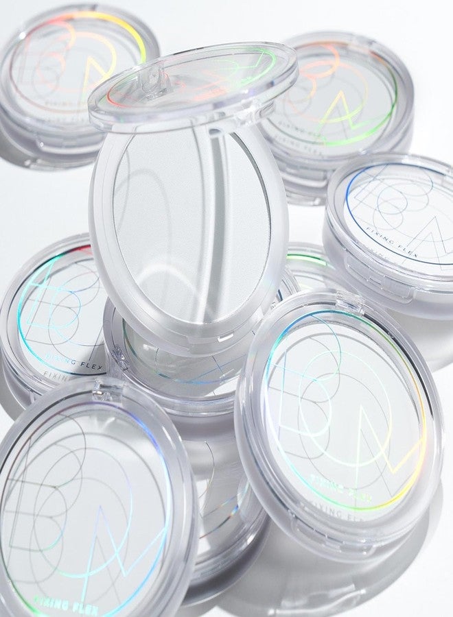 BOM Fixing Flex Powder Pact 7.5g Translucent Pressed Makeup Setting Powder Poreless, Fills Fine Lines - Image 4