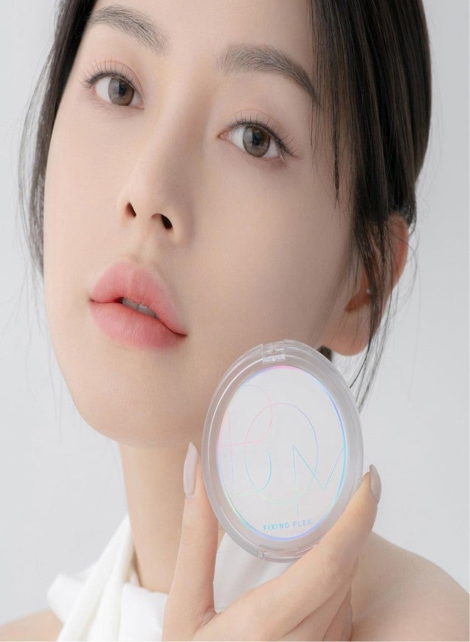 BOM Fixing Flex Powder Pact 7.5g Translucent Pressed Makeup Setting Powder Poreless, Fills Fine Lines - Image 5