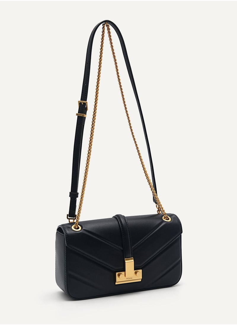 Pedro - Studio Francoise Leather Crossbody Shoulder Bag - Image 1
