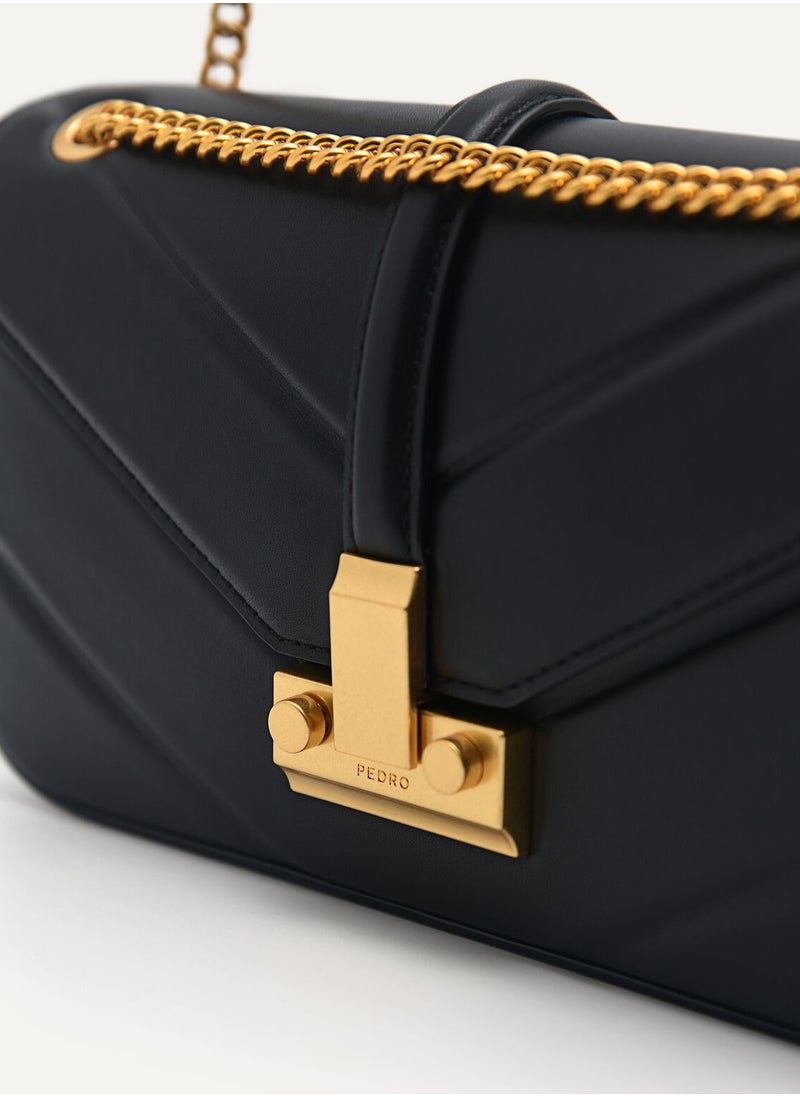 Pedro - Studio Francoise Leather Crossbody Shoulder Bag - Image 1