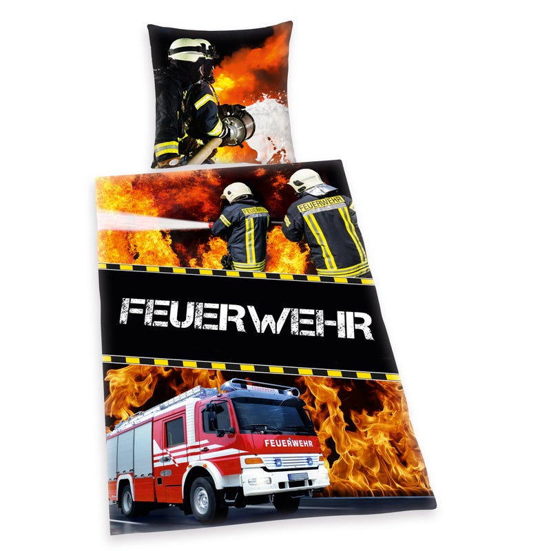 Herding Bedding Set Cotton Multicoloured 135 x 200cm